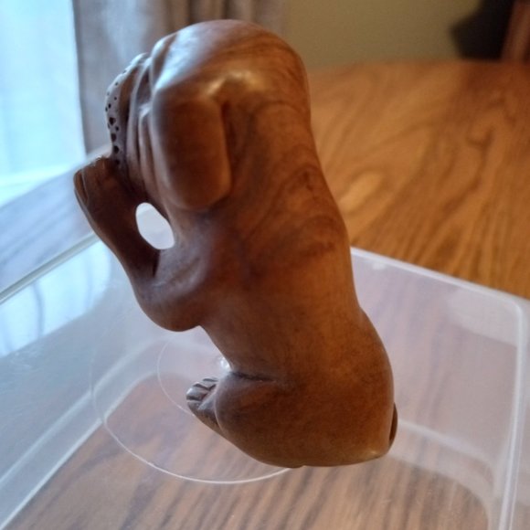 Hand Carved Wooden Netsuke - Picture 5 of 9